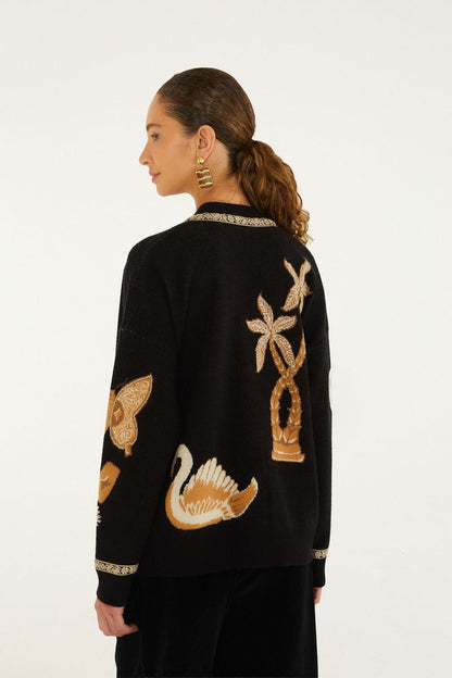Farm Rio Vintage Sourvenirs vest