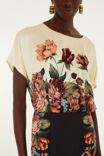 Farm Rio Winter Floral jurk