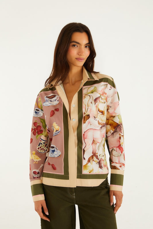 Farm Rio countryside blouse