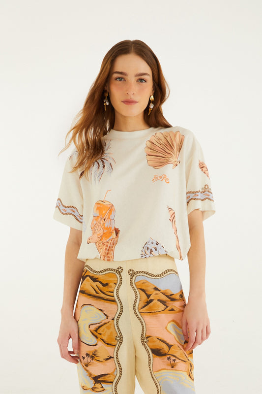 Farm Rio Rio Souvenir t-shirt