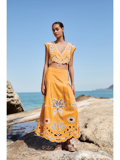 Farm Rio Tropi Embroidery rok