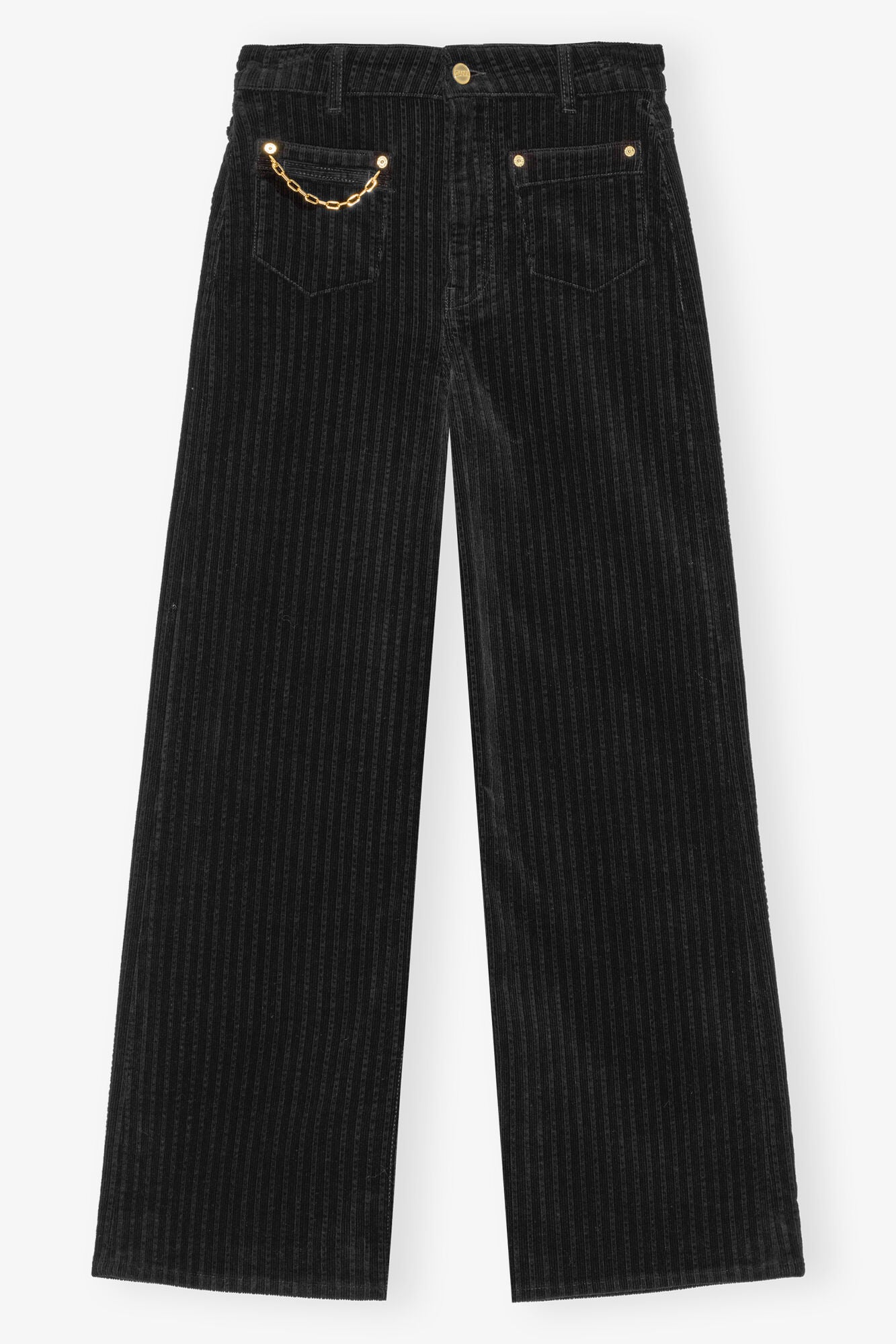 Ganni Stretch corduroy broek