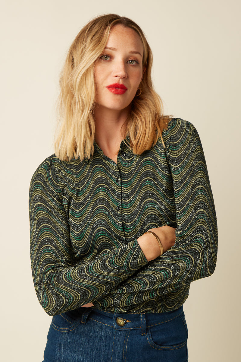 King Louie Jefferson blouse