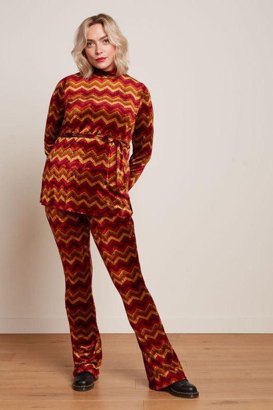 King Louie Flared broek penny