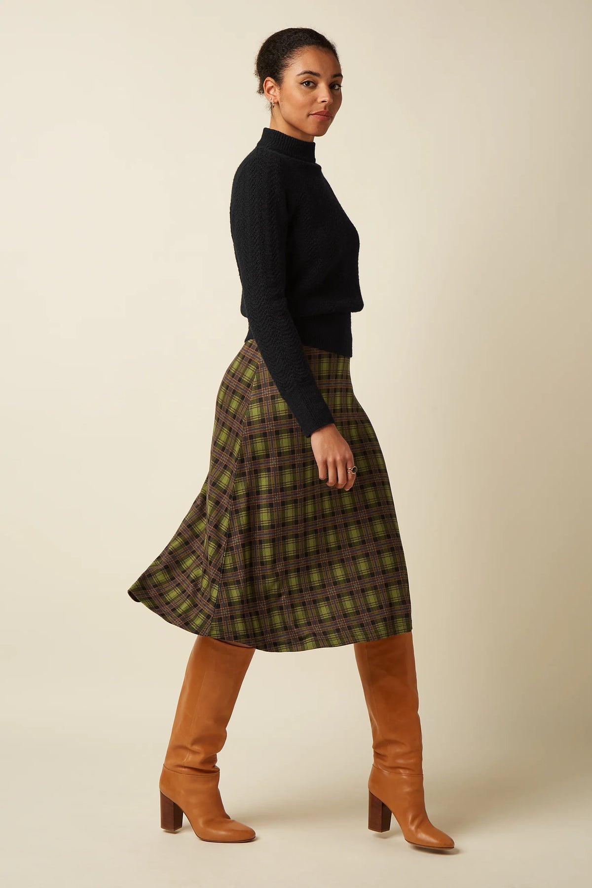 King Louie Juno timber check rok
