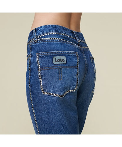 Lois Dana rivet jeans