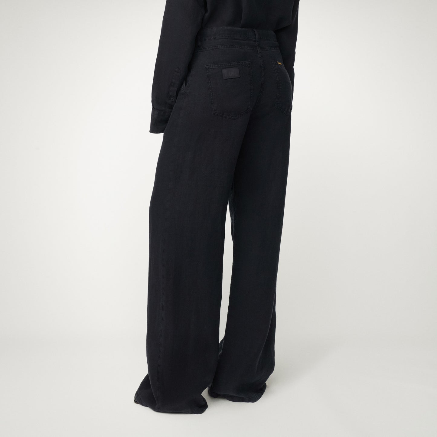 Lois Skater pleats linnen broek