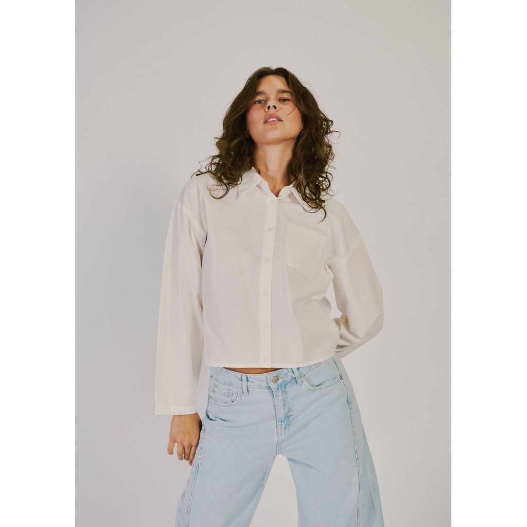 Norr Fraser Pleat shirt