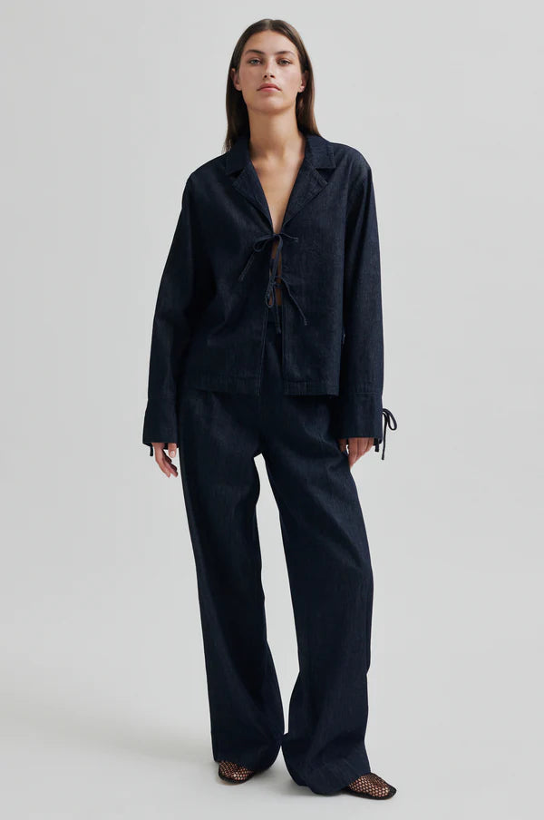 Second Female Alluet denim shirt