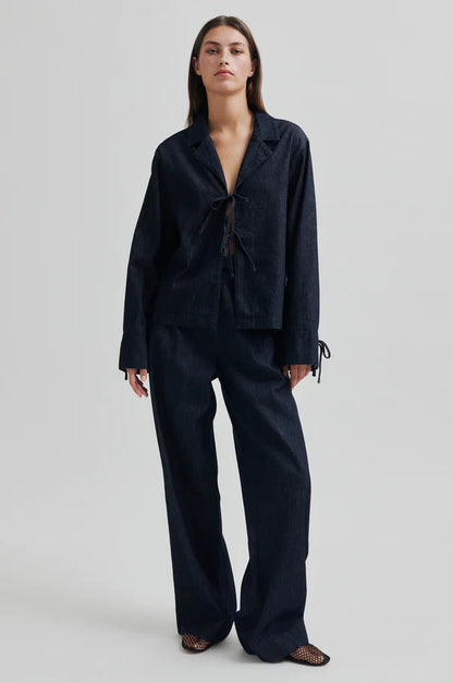 Second Female Alluet denim shirt