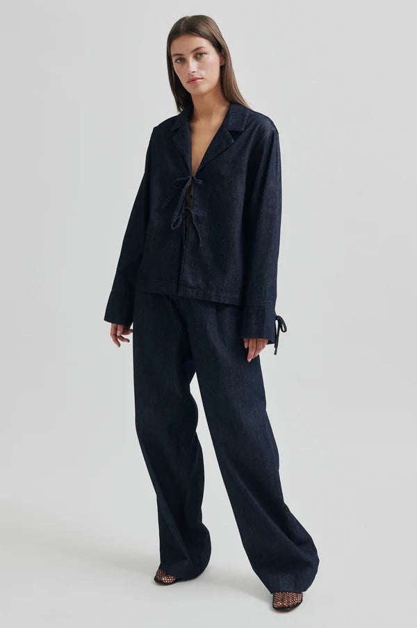 Second Female Alluet denim shirt
