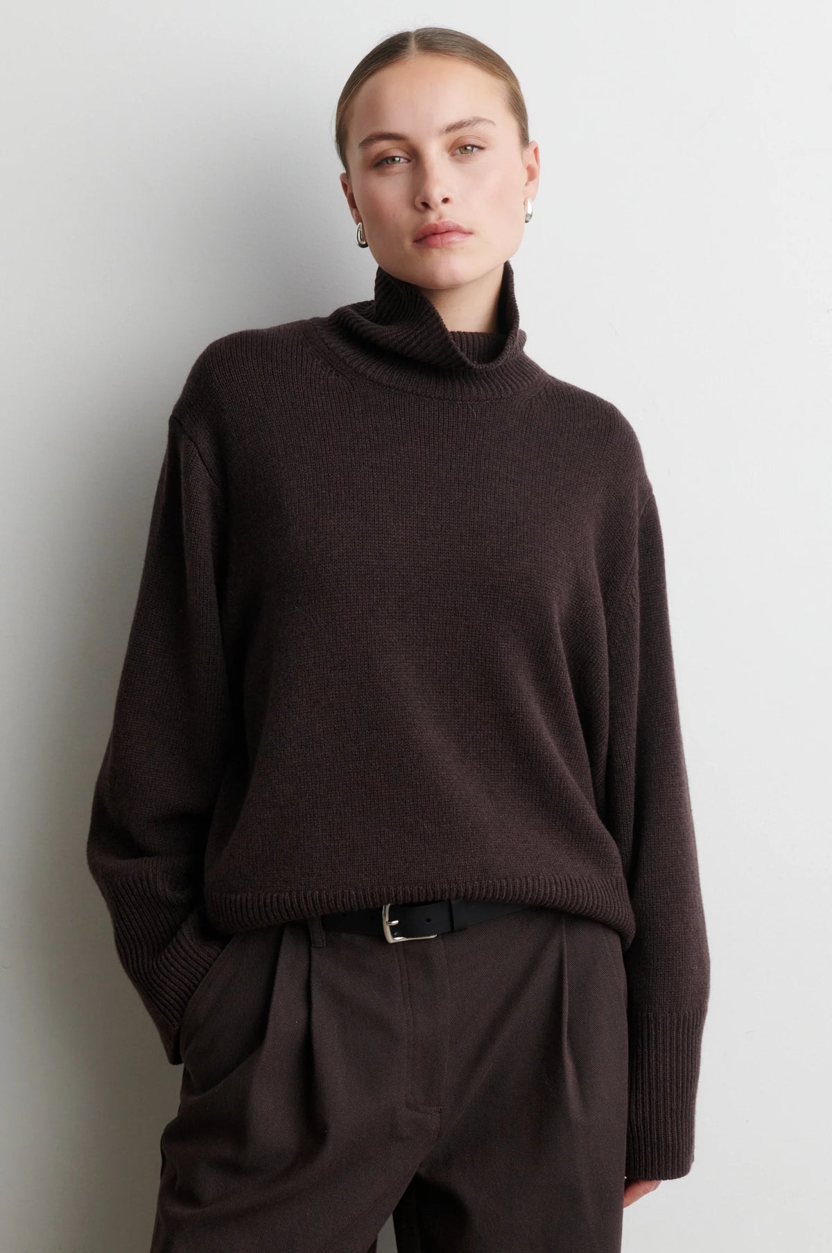 Second Female Alpha knit t-neck trui