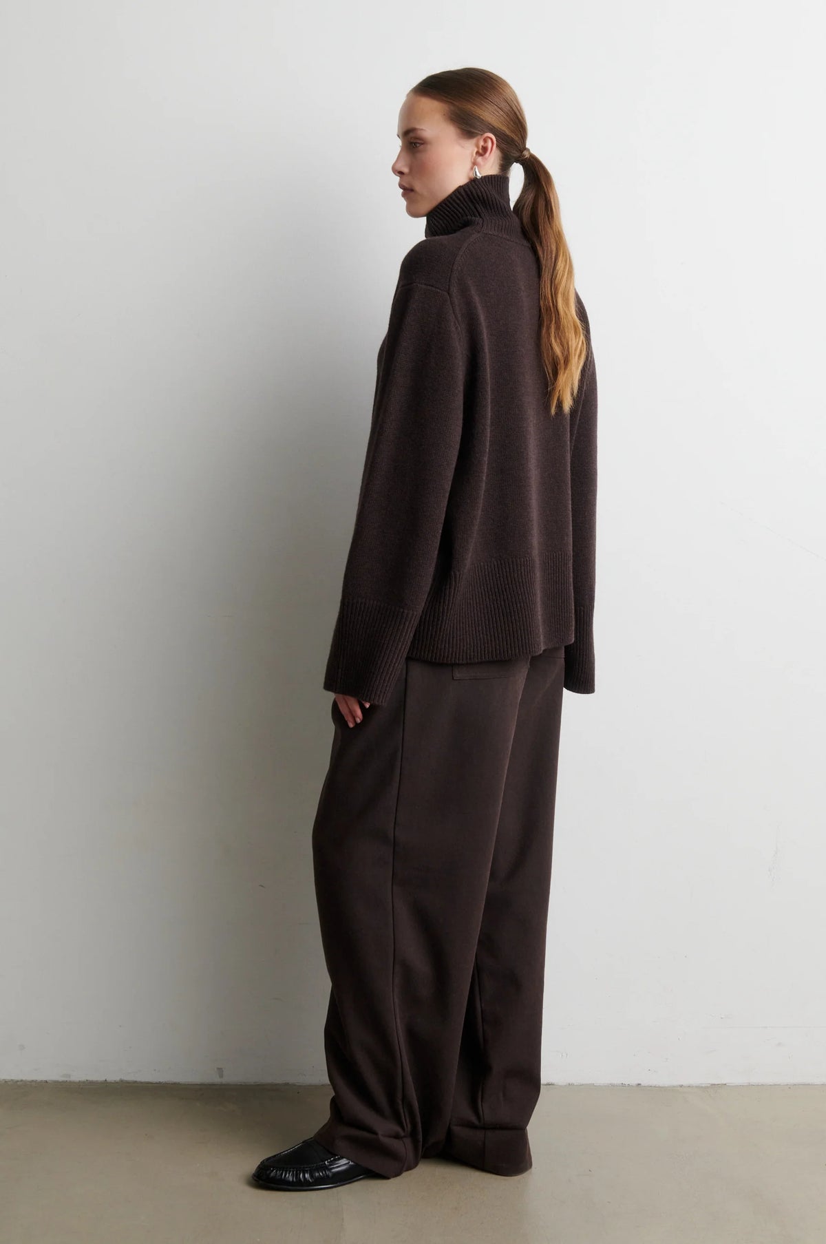 Second Female Alpha knit t-neck trui