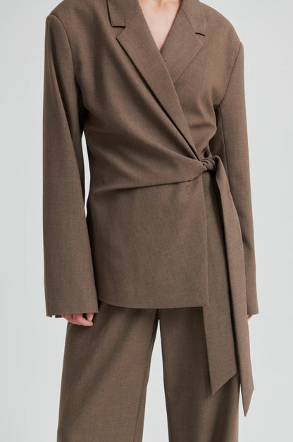 Second Female Dakota wrap blazer