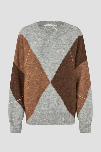 Second Female Forca knit v-neck trui