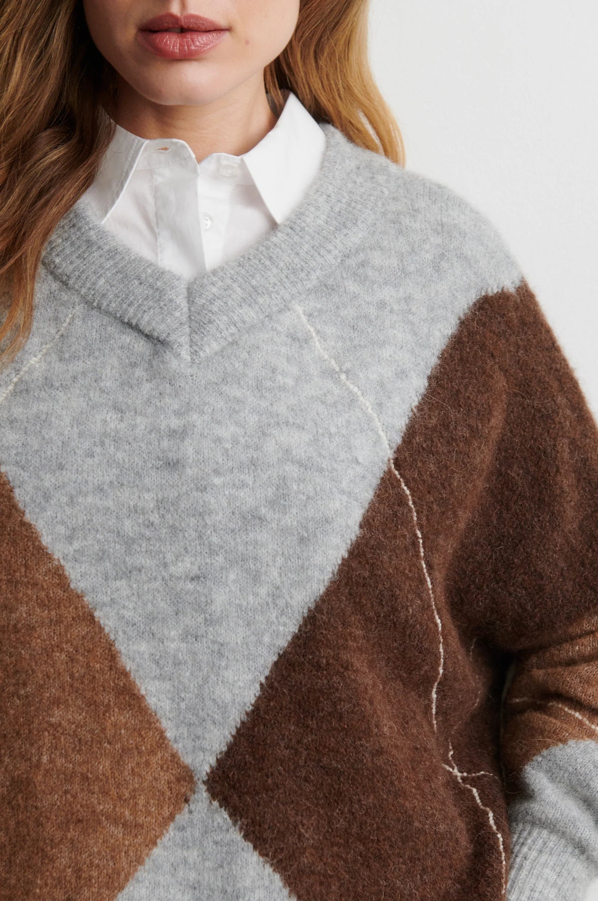 Second Female Forca knit v-neck trui